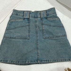 jean skirt